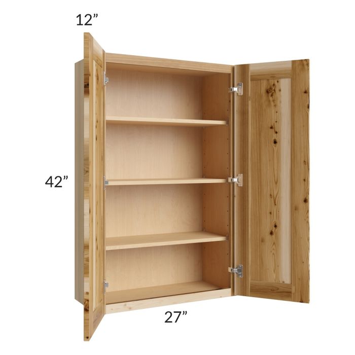 RTA Prairie Shaker 27" x 42" Wall Cabinet