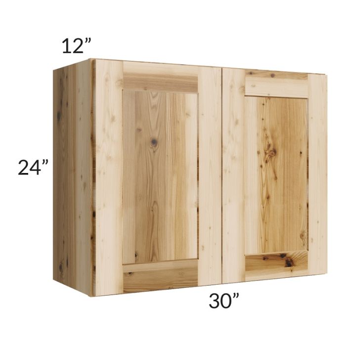 RTA Prairie Shaker 30" x 24" Wall Cabinet