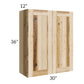 RTA Prairie Shaker 30" x 36" Wall Cabinet