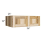RTA Prairie Shaker 36" x 12" x 24" Wall Cabinet