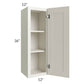 RTA Providence Cream Glaze 12" x 36" Wall Cabinet
