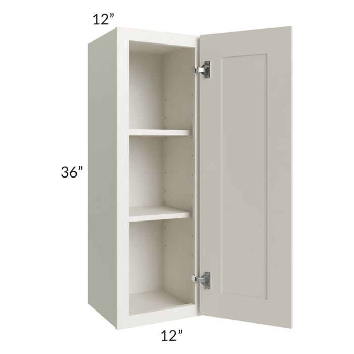 RTA Providence Cream Glaze 12" x 36" Wall Cabinet