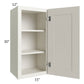 RTA Providence Cream Glaze 15" x 30" Wall Cabinet