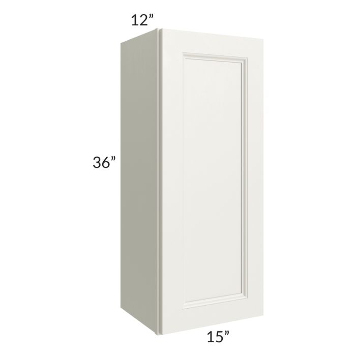 RTA Providence Cream Glaze 15" x 36" Wall Cabinet