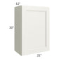 RTA Providence Cream Glaze 21" x 30" Wall Cabinet