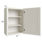 RTA Providence Cream Glaze 21" x 30" Wall Cabinet