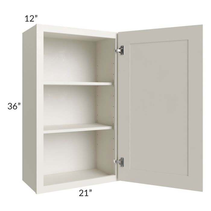 RTA Providence Cream Glaze 21" x 36" Wall Cabinet