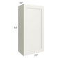 RTA Providence Cream Glaze 21" x 42" Wall Cabinet