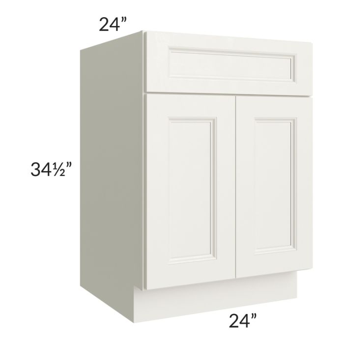 RTA Providence Cream Glaze 24" Sink Base Cabinet