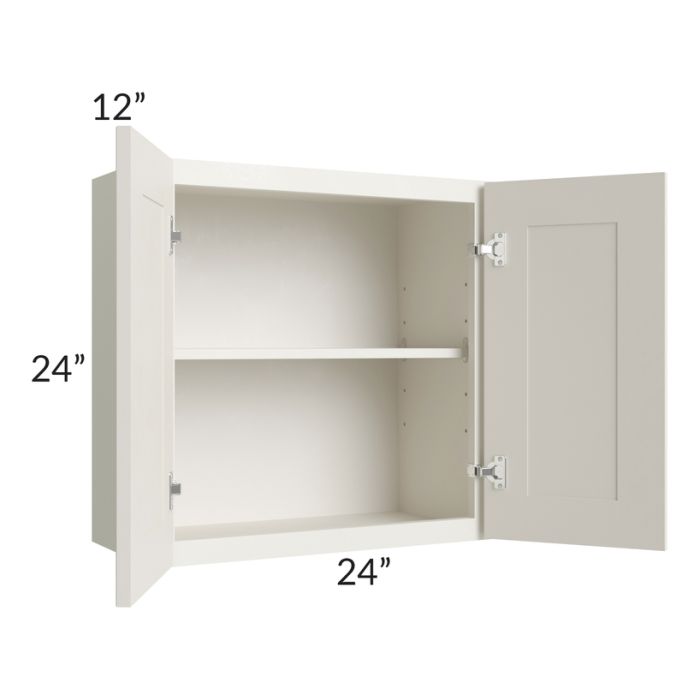 RTA Providence Cream Glaze 24" x 24" Wall Cabinet