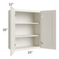 RTA Providence Cream Glaze 24" x 30" Wall Cabinet