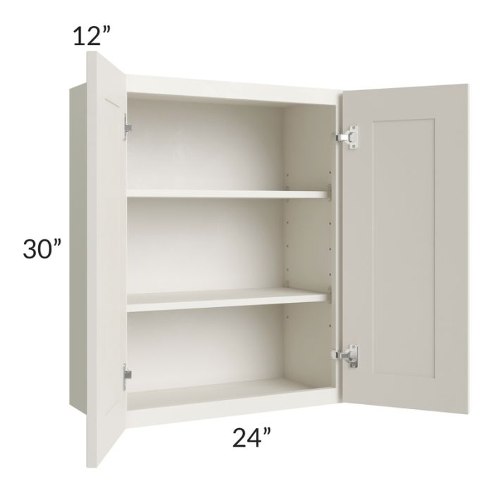 RTA Providence Cream Glaze 24" x 30" Wall Cabinet