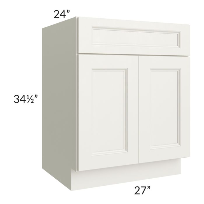 RTA Providence Cream Glaze 27" Sink Base Cabinet