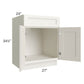 RTA Providence Cream Glaze 27" Sink Base Cabinet