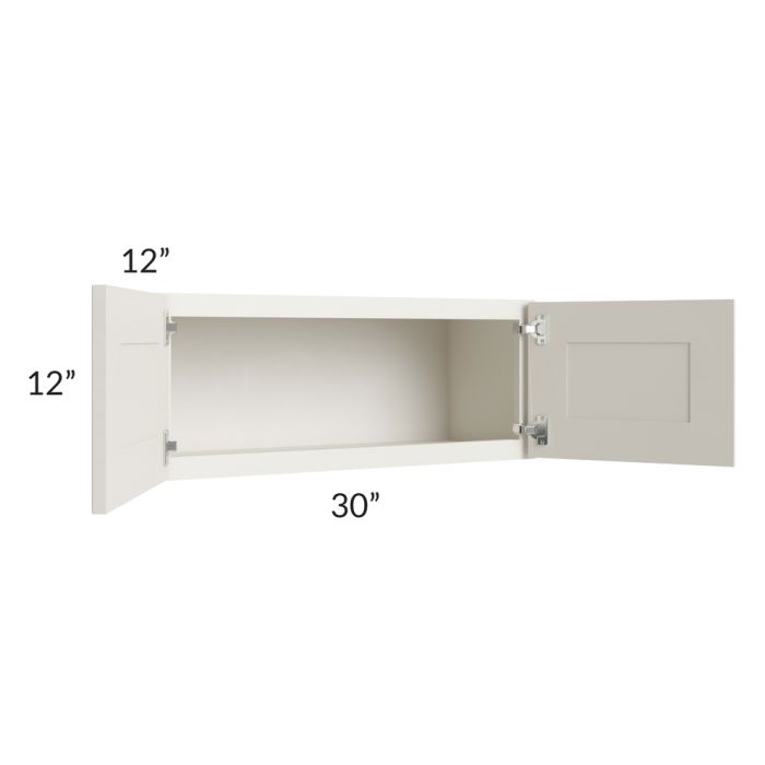 RTA Providence Cream Glaze 30" x 12" Wall Cabinet