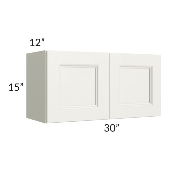 RTA Providence Cream Glaze 30" x 15" Wall Cabinet