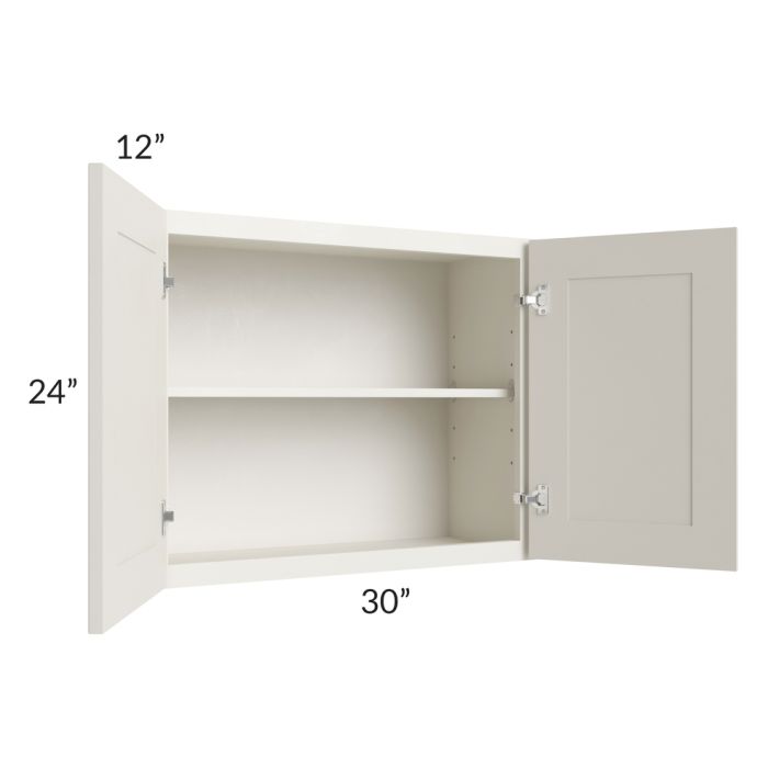 RTA Providence Cream Glaze 30" x 24" Wall Cabinet