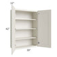 RTA Providence Cream Glaze 30" x 42" Wall Cabinet