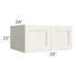 RTA Providence Cream Glaze 33" x 15" x 24" Wall Cabinet