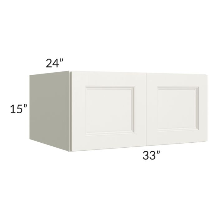 RTA Providence Cream Glaze 33" x 15" x 24" Wall Cabinet