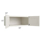 RTA Providence Cream Glaze 33" x 15" x 24" Wall Cabinet