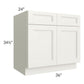 RTA Providence Cream Glaze 36" Sink Base Cabinet