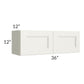 RTA Providence Cream Glaze 36" x 12" Wall Cabinet