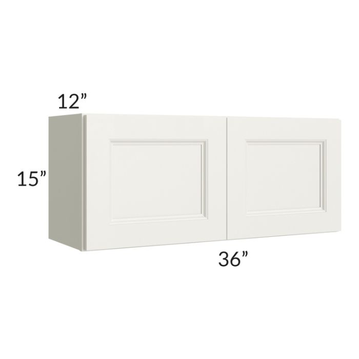 RTA Providence Cream Glaze 36" x 15" Wall Cabinet