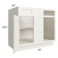 RTA Providence Cream Glaze 42"-45" Blind Base Corner Cabinet
