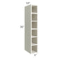RTA Providence Cream Glaze 6" x 36" Wall Cube Cabinet