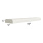 RTA Providence Cream Glaze 96" Toe Kick - Cut Molding in Half (Two 4ft sections)