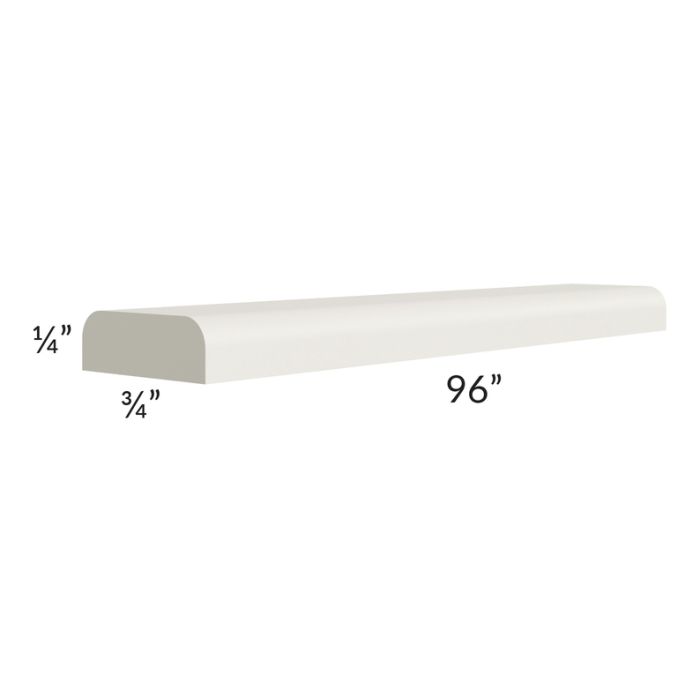 RTA Providence Cream Glaze 96" Toe Kick - Cut Molding in Half (Two 4ft sections)