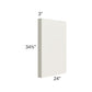 RTA Providence Cream Glaze Base Column