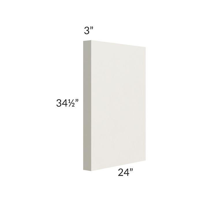 RTA Providence Cream Glaze Base Column