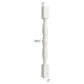 RTA Providence Cream Glaze TP3-WF34-TQ Decorative Leg with a Wall Filler