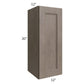 RTA Providence Natural Grey 12" x 30" Wall Cabinet