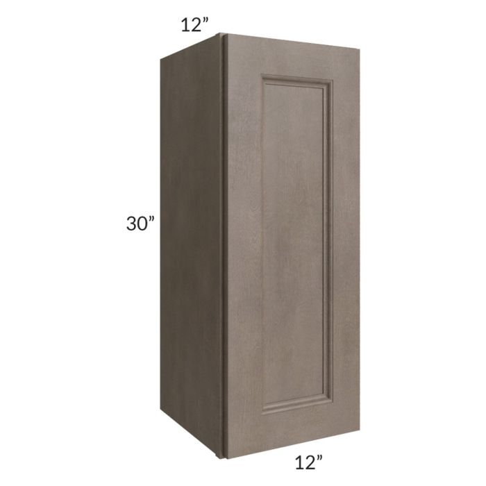 RTA Providence Natural Grey 12" x 30" Wall Cabinet
