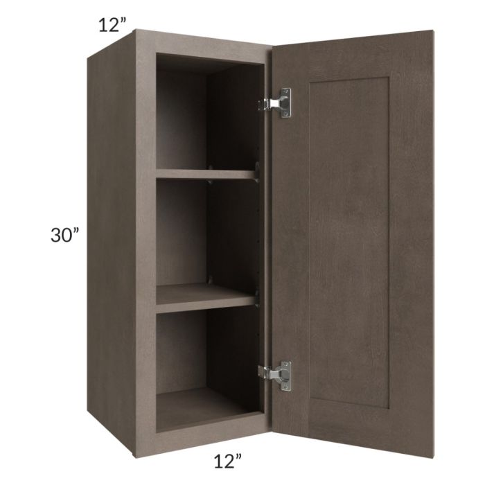 RTA Providence Natural Grey 12" x 30" Wall Cabinet