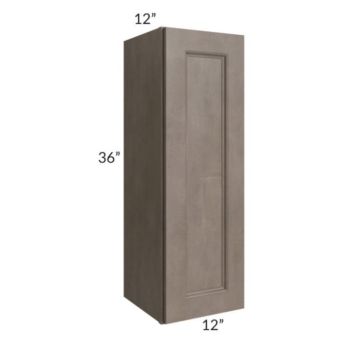 RTA Providence Natural Grey 12" x 36" Wall Cabinet