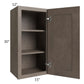 RTA Providence Natural Grey 15" x 30" Wall Cabinet