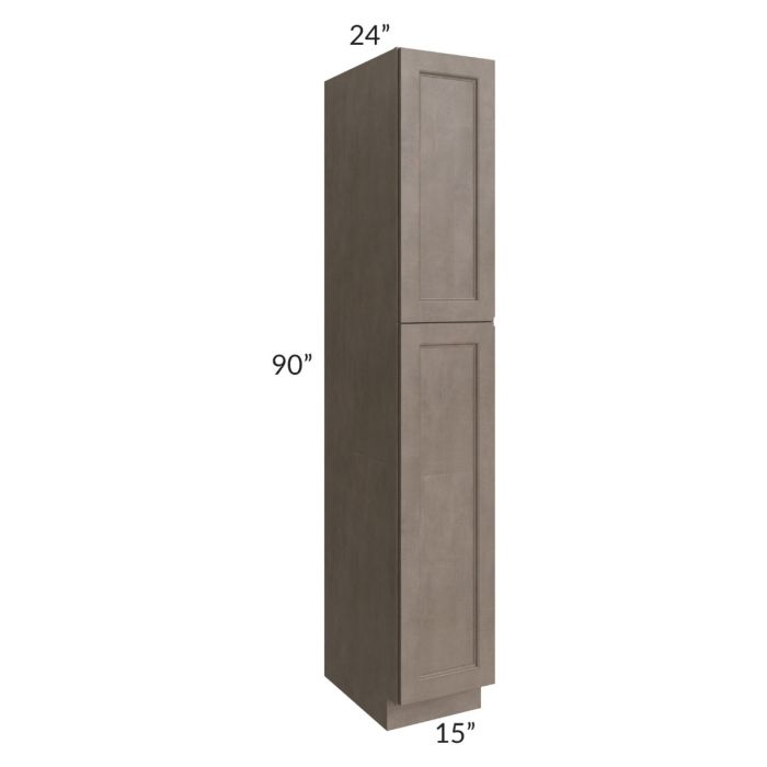 RTA Providence Natural Grey 15" x 90" Wall Pantry
