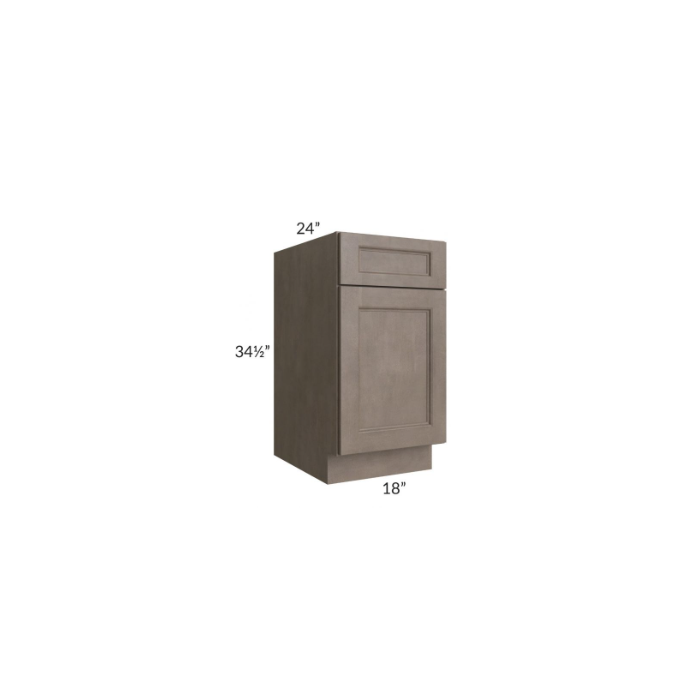 RTA Providence Natural Grey 18" Base Cabinet