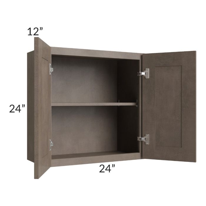 RTA Providence Natural Grey 24" x 24" Wall Cabinet
