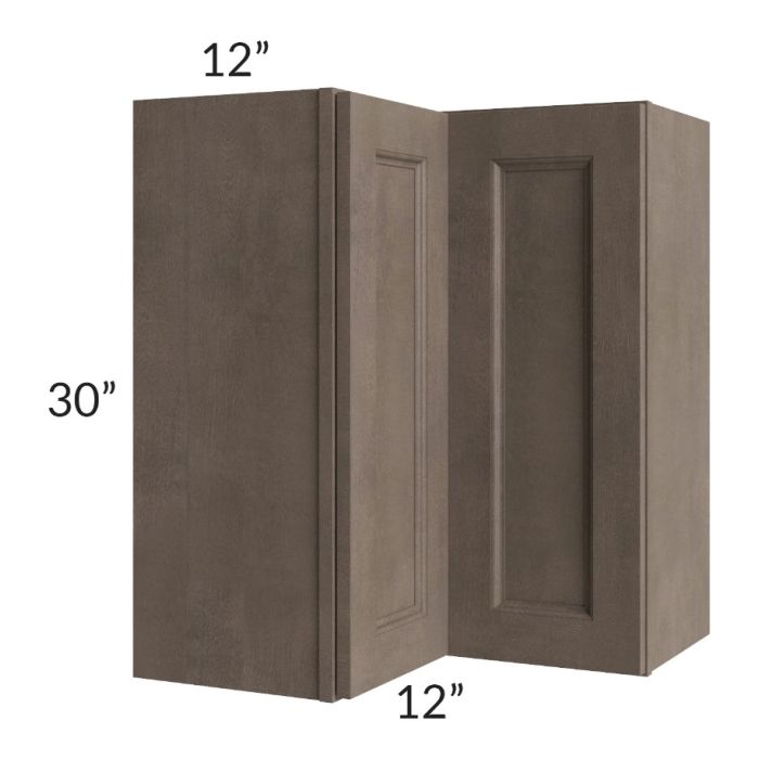 RTA Providence Natural Grey 24" x 30" Wall Corner Unit