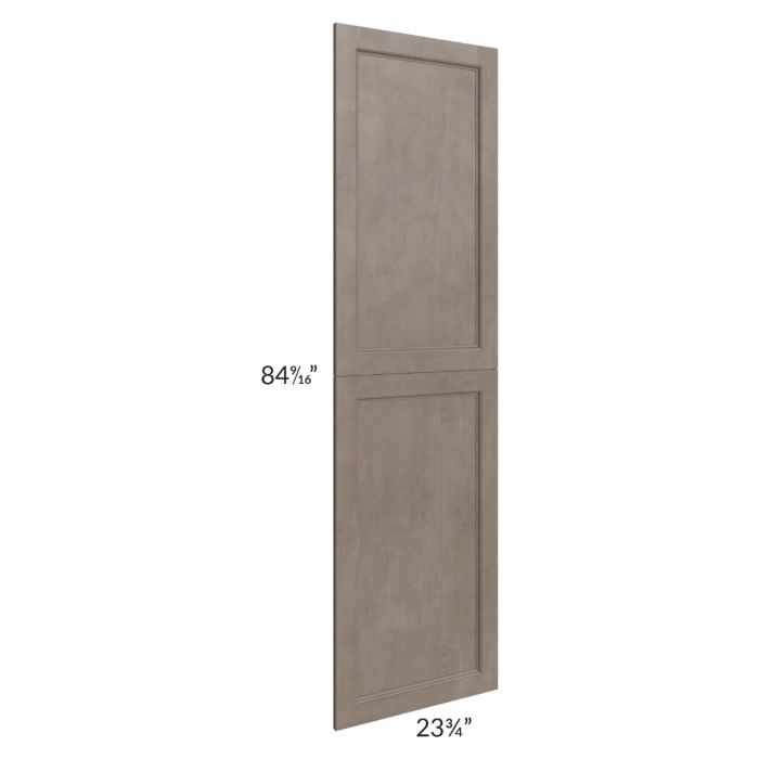 RTA Providence Natural Grey 24" x 90" Decorative Panel for a 24" x 90" Wall Pantry