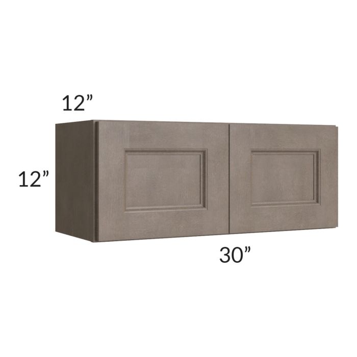 RTA Providence Natural Grey 30" x 12" Wall Cabinet