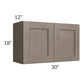 RTA Providence Natural Grey 30" x 18" Wall Cabinet