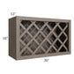 RTA Providence Natural Grey 30" x 18" Wine Rack Cabinet