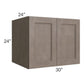 RTA Providence Natural Grey 30" x 24" x 24" Wall Cabinet
