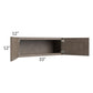 RTA Providence Natural Grey 33" x 12" Wall Cabinet